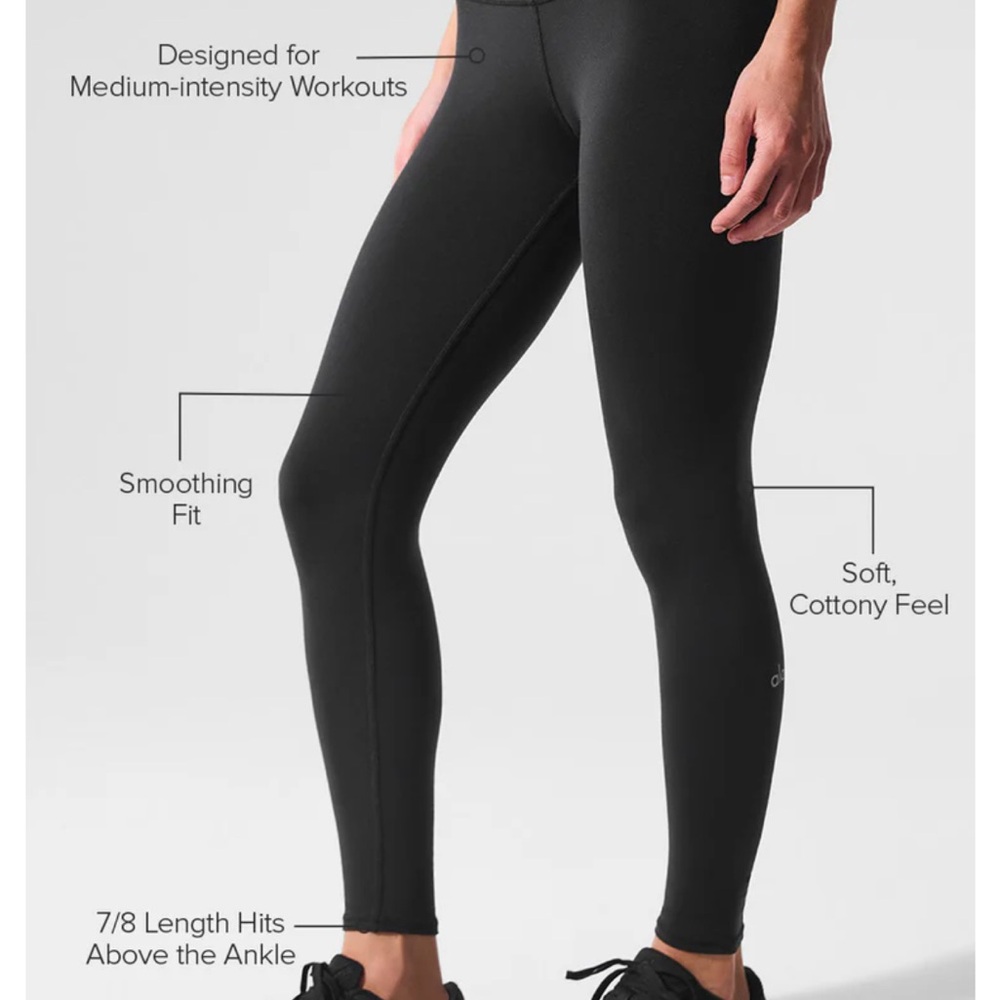 Alo Airbrush Black Leggings